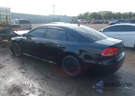 2014 Volkswagen Passat 2.5L S from USA, damaged, VIN 1VWAP7A35EC016778